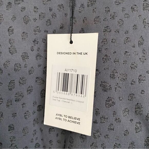 AYBL Evolve Speckle Seamless Cropped Vest Top - Picture 6 of 6